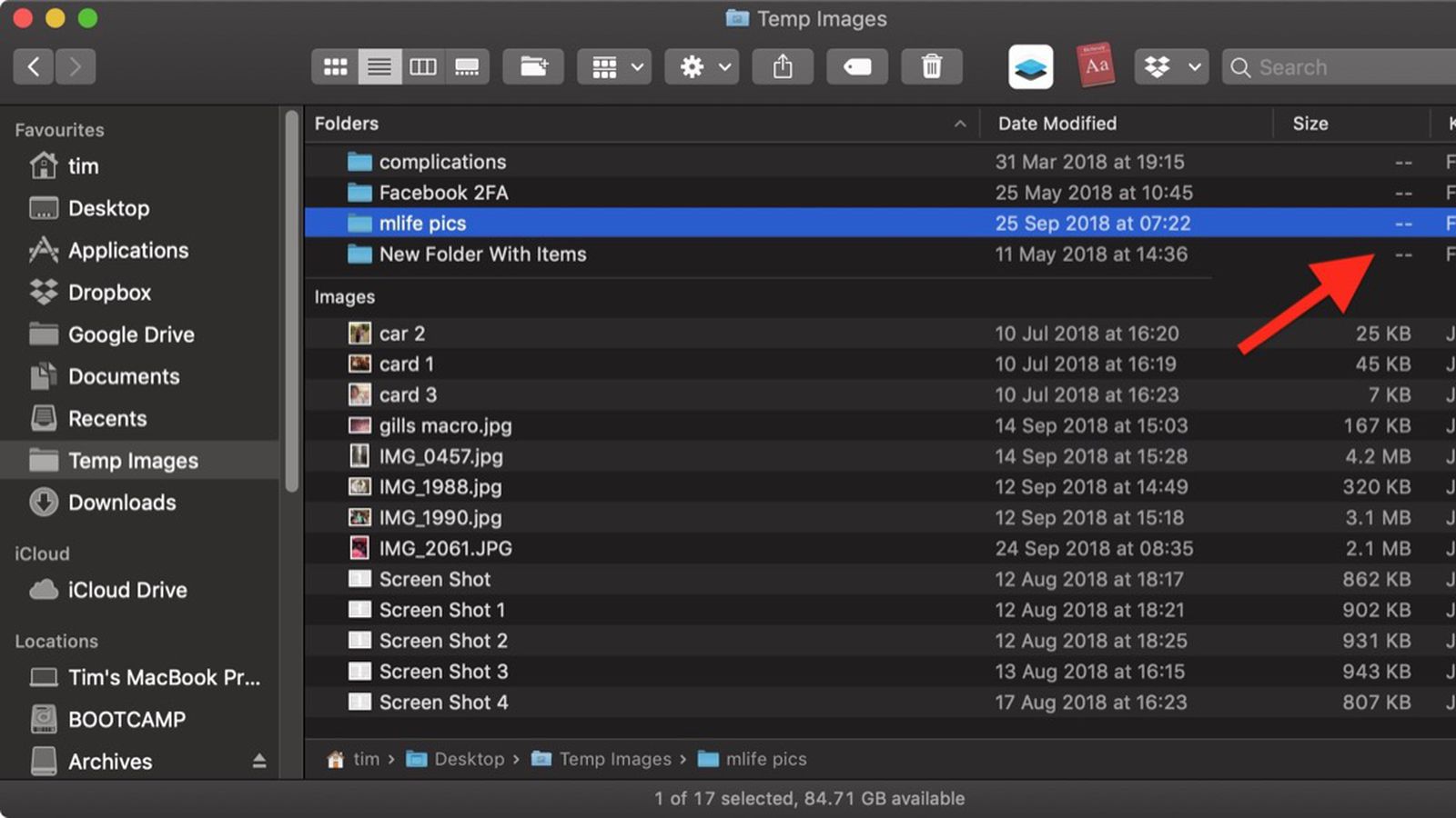 Egen bånd Pidgin How to View Folder Sizes on Your Mac Using Finder - MacRumors