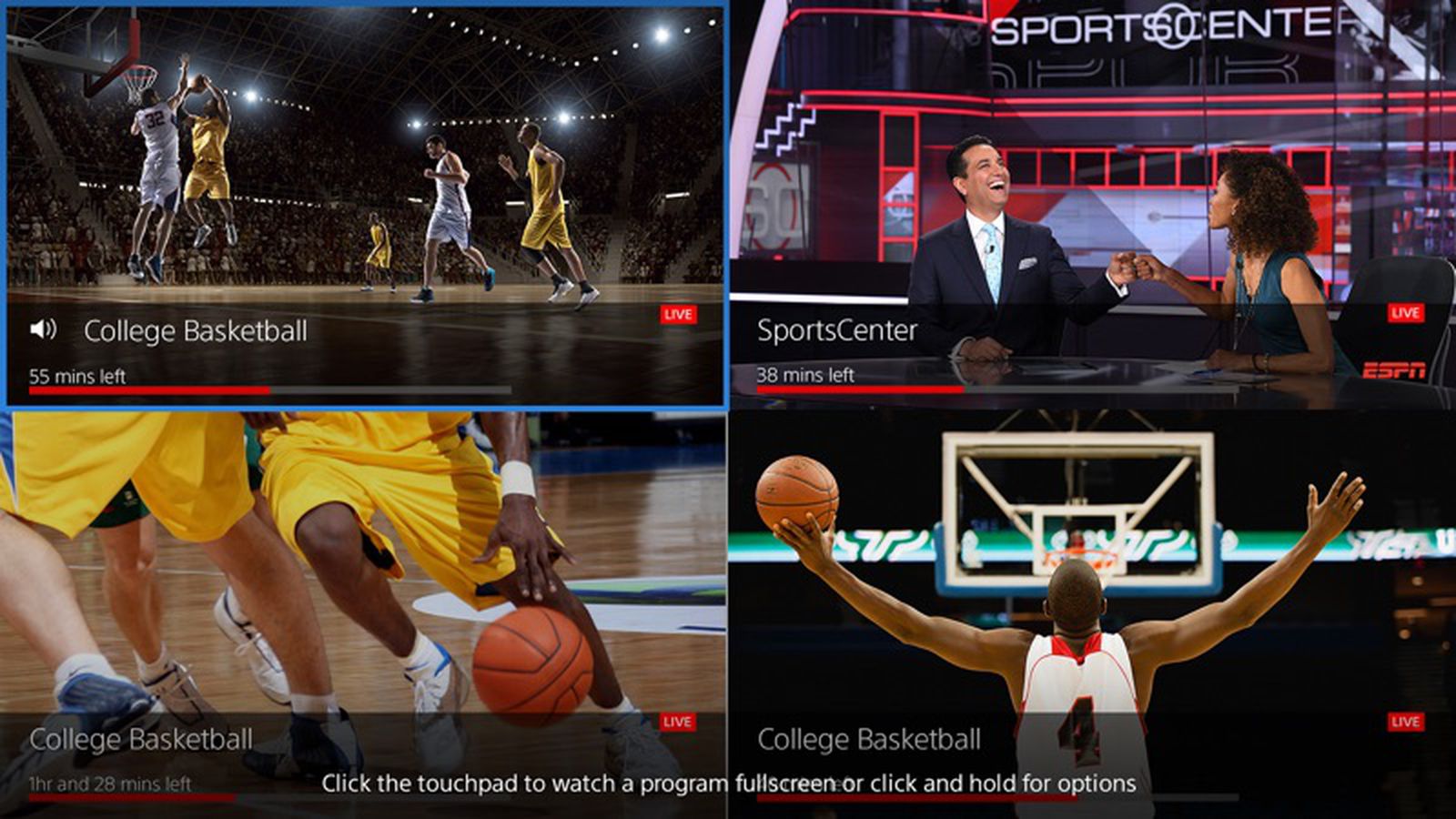 PlayStation Vue for Apple TV Gains Multi-View Support for Watching Up ...