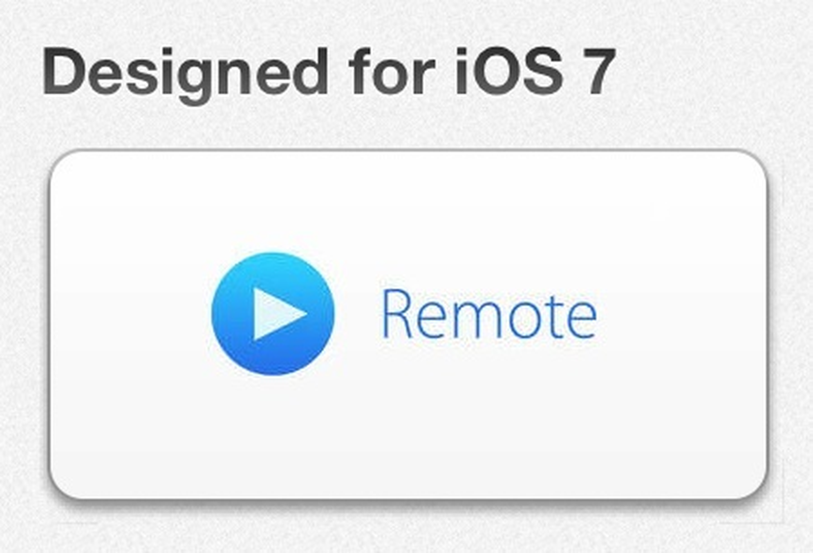 Remote ios. ITUNES Remote.