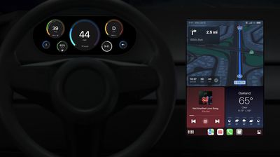 CarPlay der nächsten Generation mit mehreren Bildschirmen