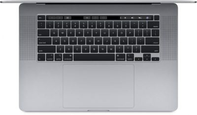16 inch macbook pro top down
