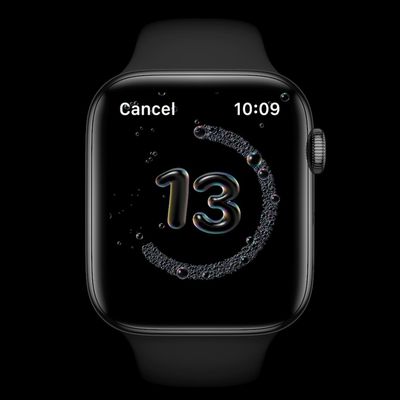 hand washing watchos 7 screenshot