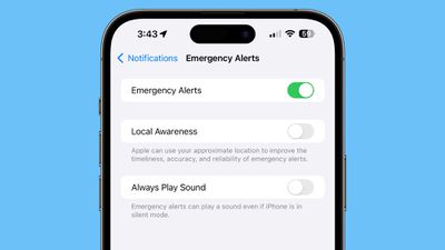 ios 17 2 concientización local de emergencia