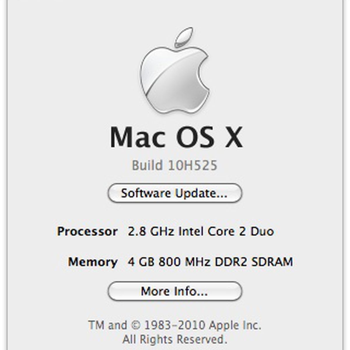 Apple Seeds First Developer Build of Mac OS X 10.6.5 - MacRumors
