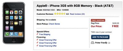 143358 best buy free iphone 3gs