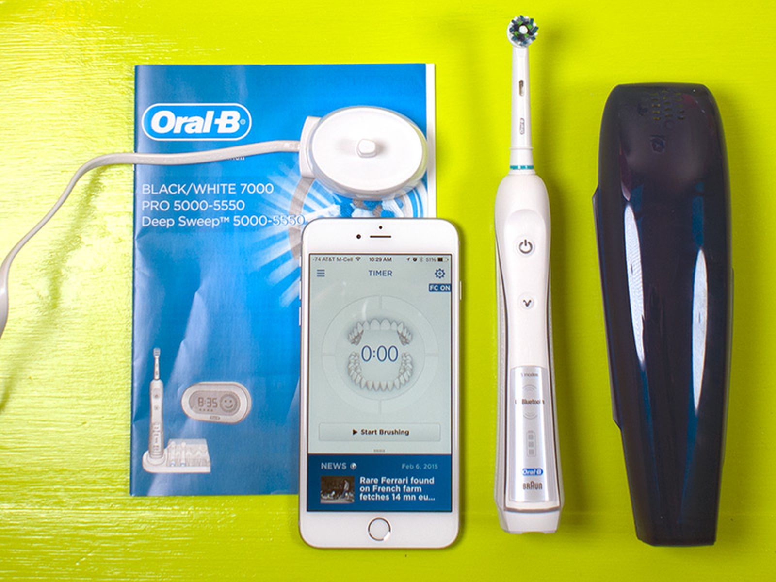 oogsten verpleegster code Hands-On Review of Oral-B's iPhone-Connected Bluetooth Smart Toothbrush -  MacRumors