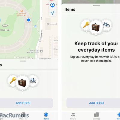 find my items tab ios 13