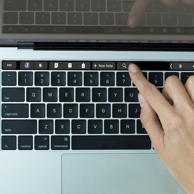 evernote touch bar