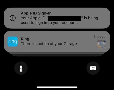 apple id login warning