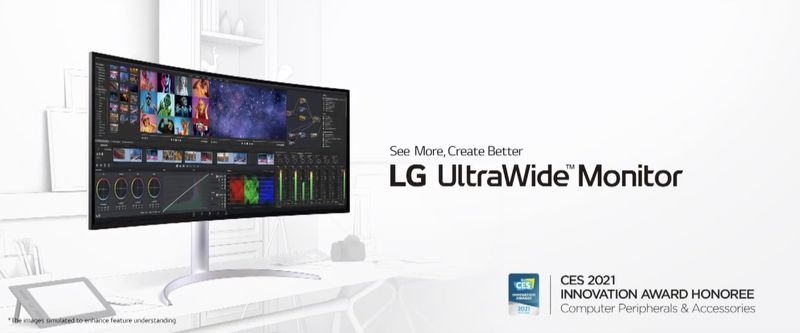 CES 2021: LG Unveils First OLED UltraFine Monitor And 39.7" UltraWide ...