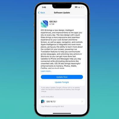 ios 18 to ios 26 upgrade