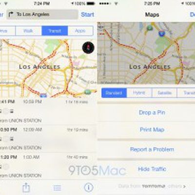 ios 8 maps transit