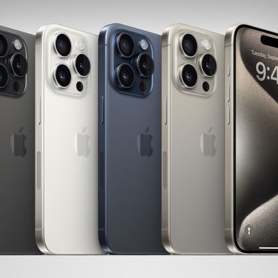 iPhone 15 Pro Lineup Feature White