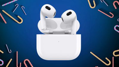 airpods 3 candycanes blue