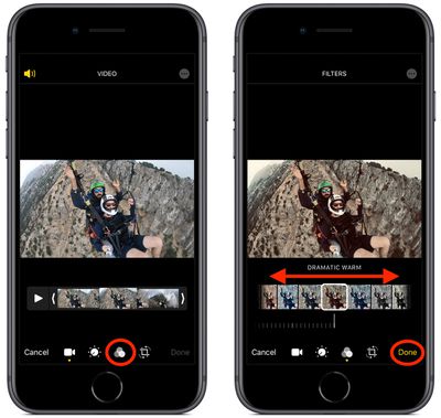 how to apply a filter to video ios 1