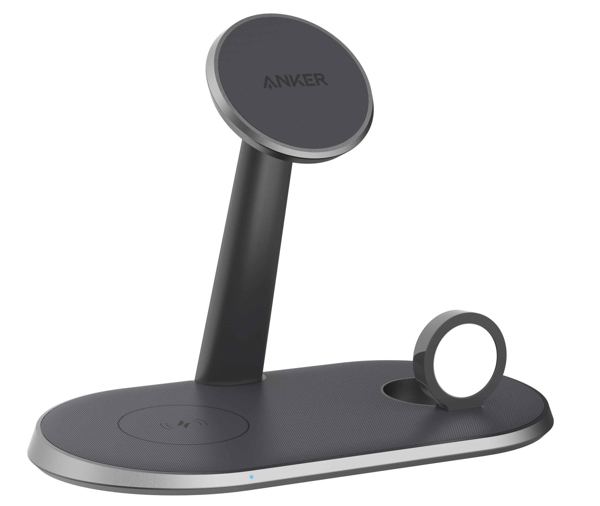 Anker 2-in-1 Magnetic Wireless Charging Stand. Anker POWERWAVE Magnetic 2-in-1 Stand White. POWERWAVE Magnetic Stand. POWERWAVE Magnetic 2-in-1 Stand купить. Anker magsafe