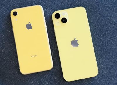 iphone 14 iphone xr yellow mkbhd