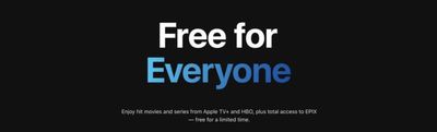 apple tv plus free for everyone screen