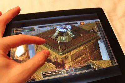 some games like defense grid might actually be better using touch input