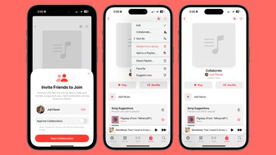 Gemeinsame Playlists für Apple-Musik