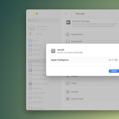 Apple Intelligence Storage Space Feature 2