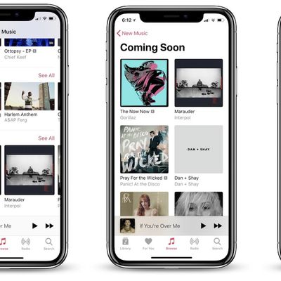 apple music coming soon