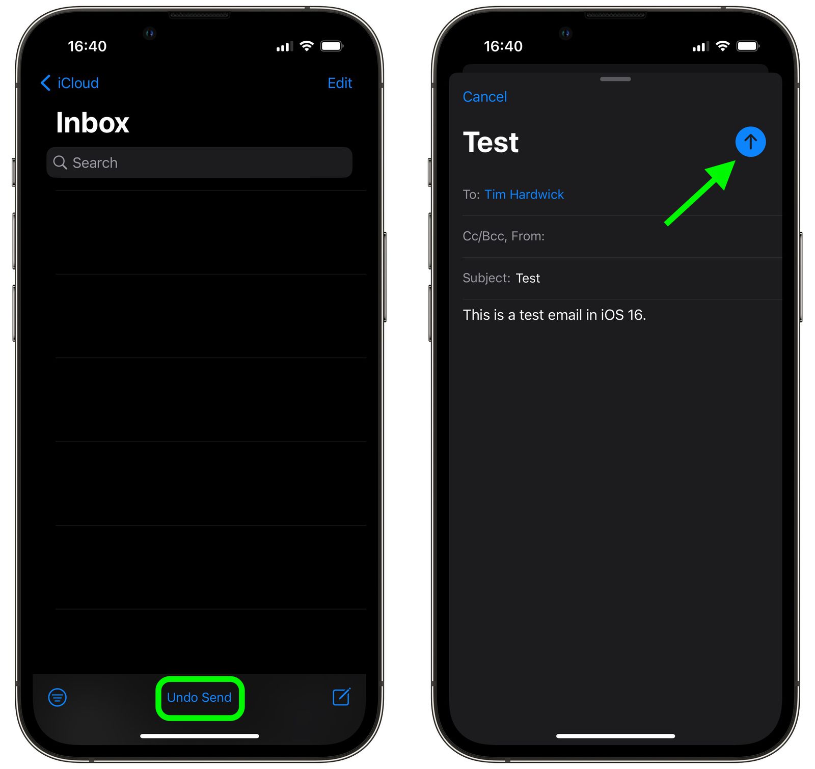 iOS 16 How to Unsend Emails in Apple Mail MacRumors