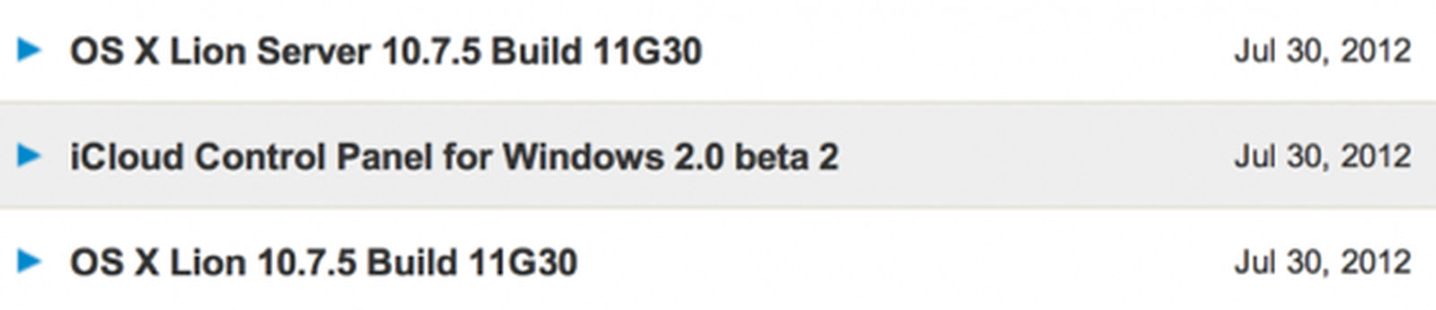 Apple Releases OS X Lion 10.7.5 Beta Build 11G30 to Developers - MacRumors