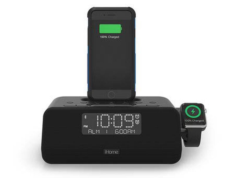 iHome Launching First Clock Radio That Can Charge Both an iPhone and