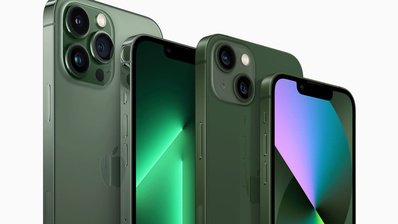 Case Colors Para iPhone 13 Pro Max Color Verde