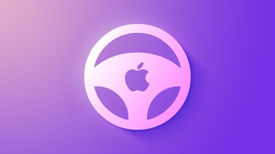 Apple car wheel icon feature purple