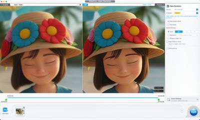 videoproc ai super resolution video