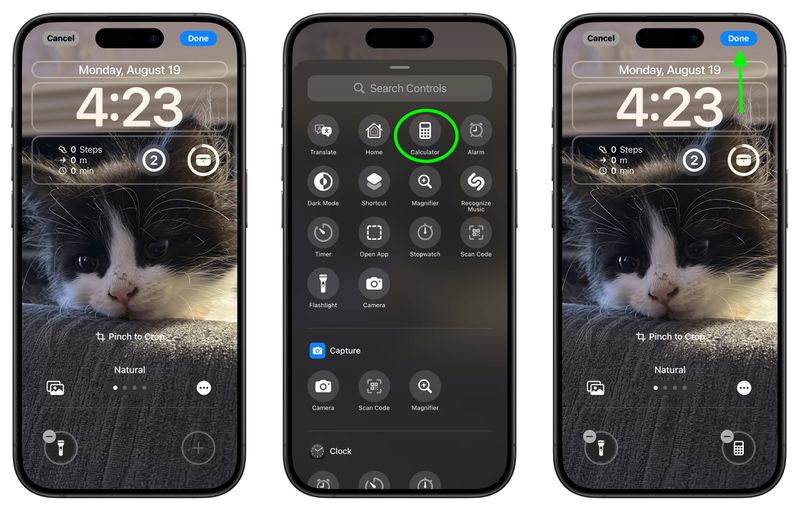 iOS 18: Replace or Remove Lock Screen Camera and Flashlight Icons ...