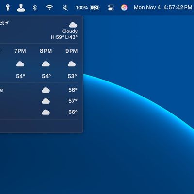 macos sequoia weather menu bar