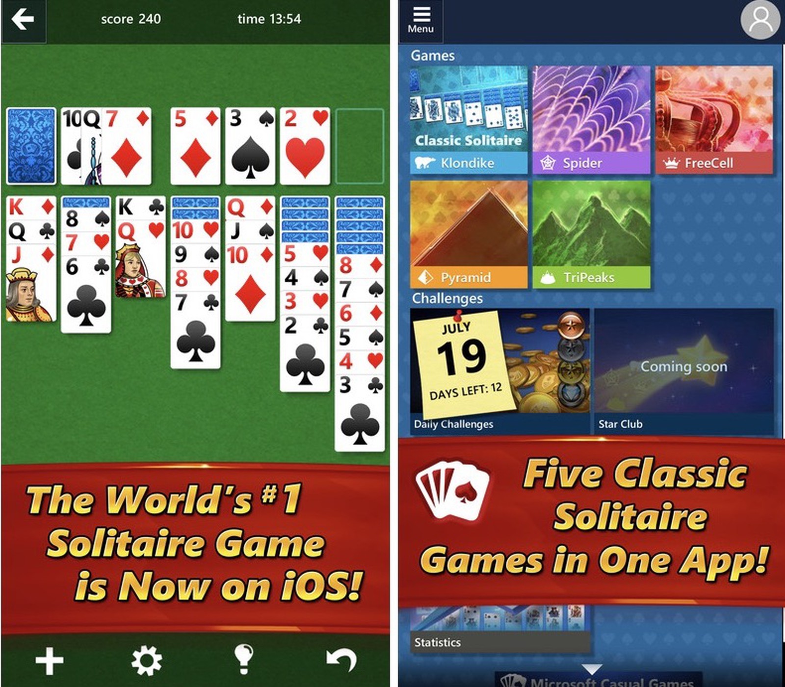 Microsoft Launches Classic Solitaire Game on iOS MacRumors