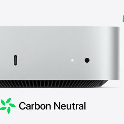 m4 mac mini carbon neutral