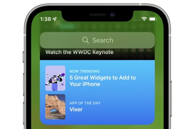 Widget pro obchod s aplikacemi