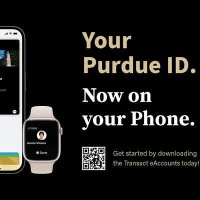 Purdue University Student ID Apple Wallet