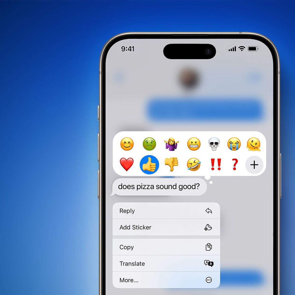 Rumor: iOS 18 Will Finally Let You React to iMessages With Any Emoji ...