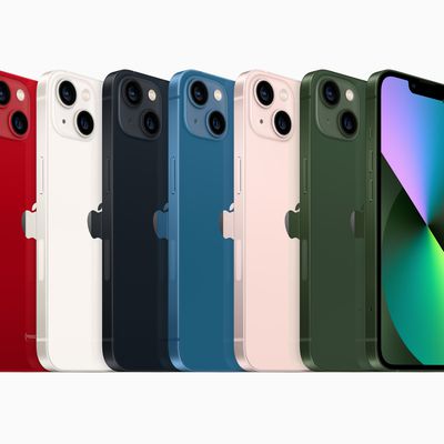 Apple iPhone 13 colors lineup 2022