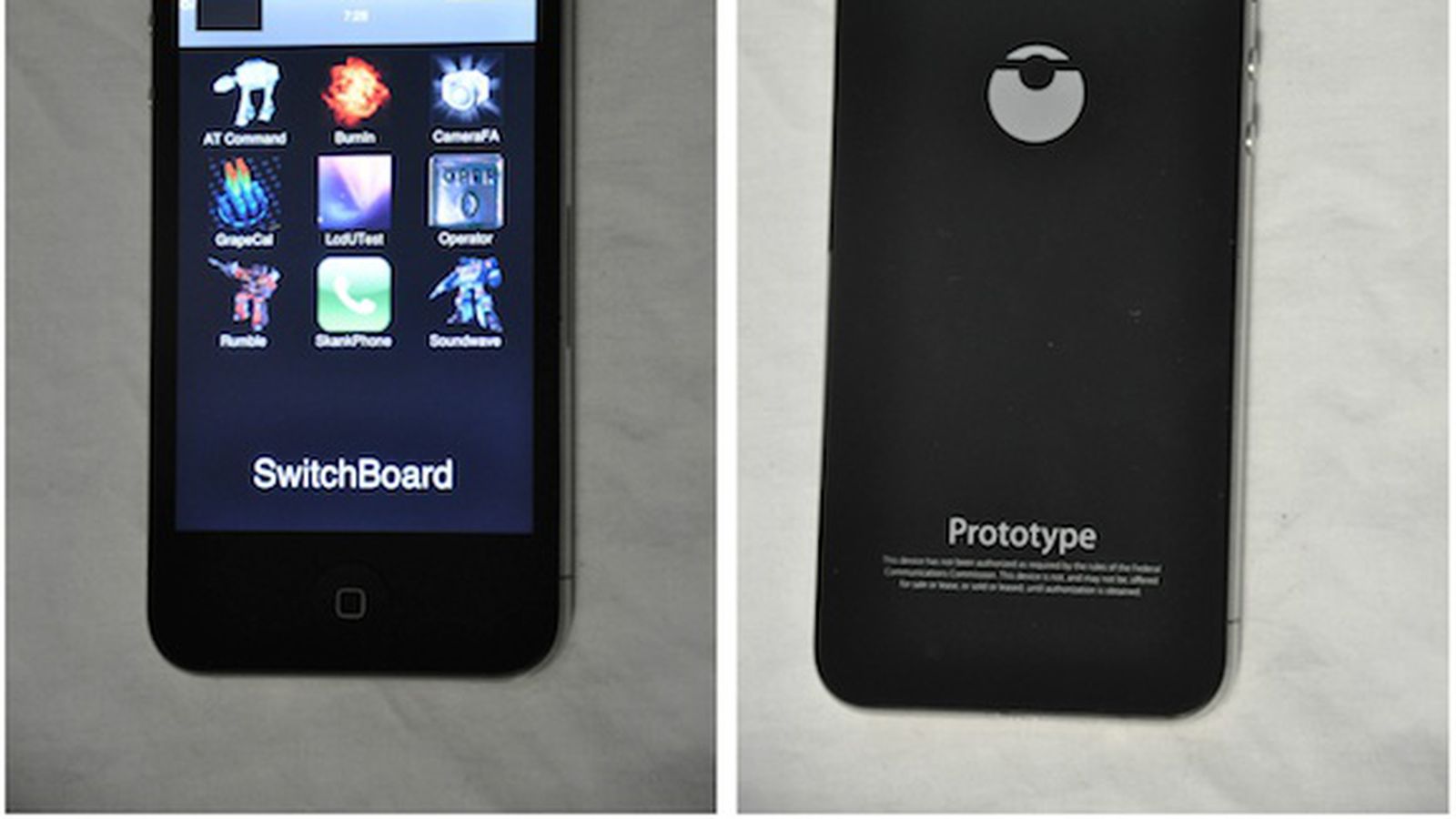 iphone prototype