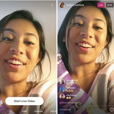 instagram live update 2