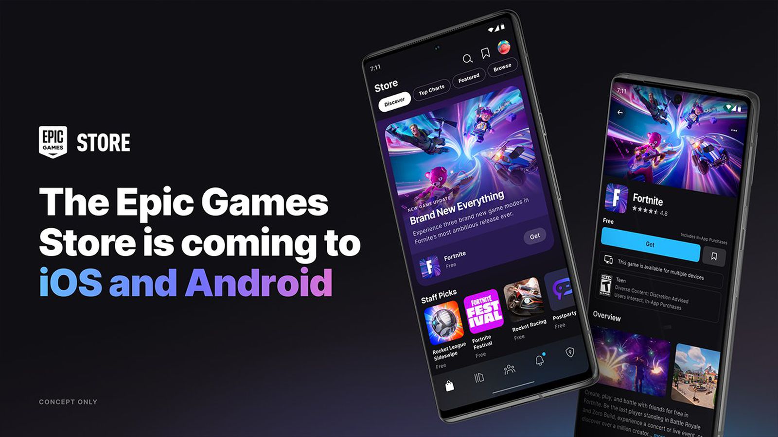Epic Games cobra una tarifa del 12% por las ventas de aplicaciones en la tienda alternativa de iPhone