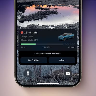 Live Supercharged Status Feature