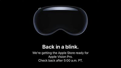 Apple Store cae antes de los pedidos anticipados de auriculares Vision Pro