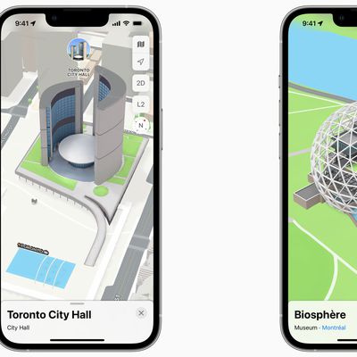 apple maps 3d canada