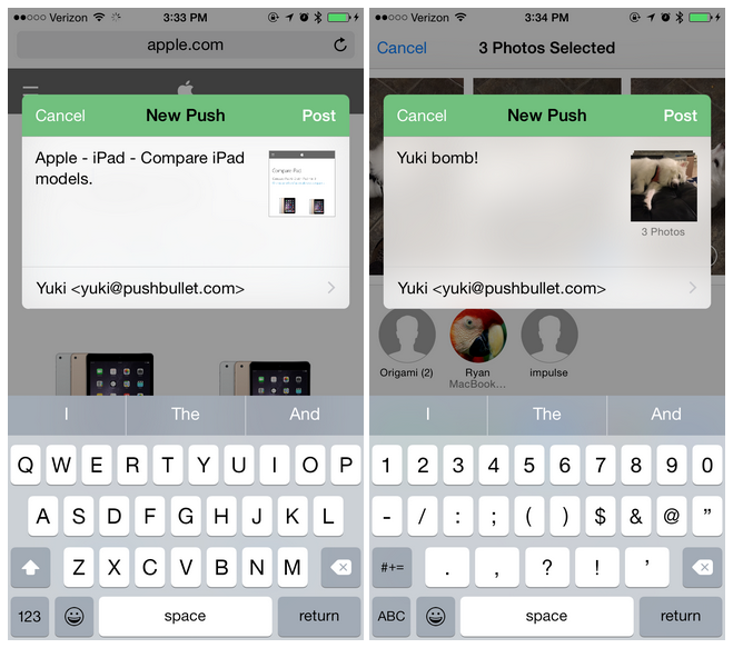 'Pushbullet' Brings Notification Syncing and Easy File Transfers to iOS ...