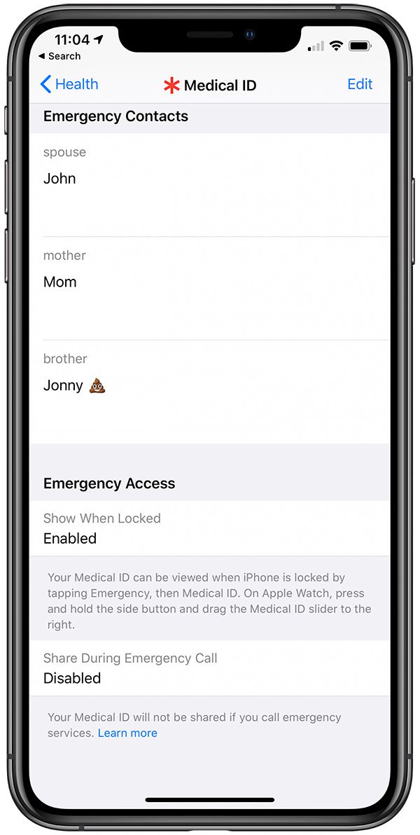 iOS 13.5 Beta Adds Option to Share Medical ID Info During Emergency ...