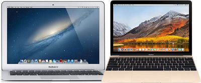 macbook air and 12 inch