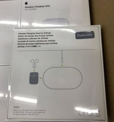 airpower on airpods with wireless charging case box